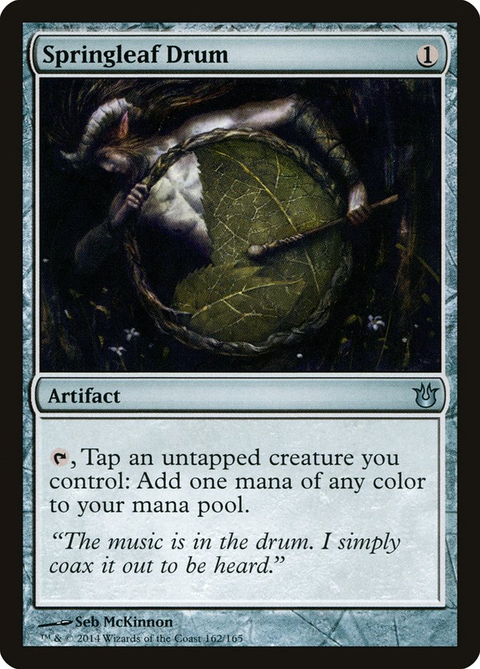 Card Scan of Springleaf Drum | BNG