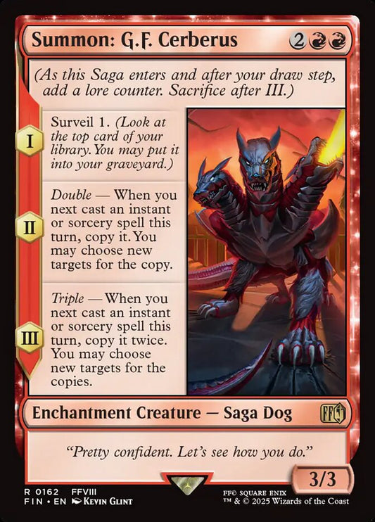 Summon: G.F. Cerberus | FIN
