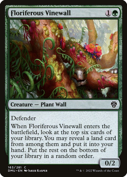 Floriferous Vinewall | DMU
