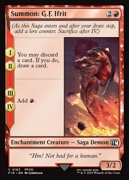 Summon: G.F. Ifrit | FIN