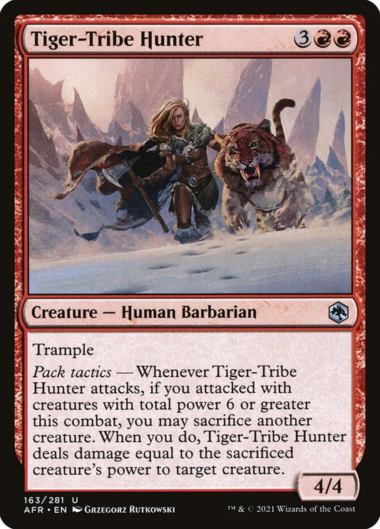 Tiger-Tribe Hunter | AFR