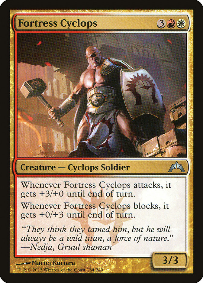 Card Scan of Fortress Cyclops | GTC