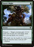 Card Scan of Gaea's Might | DMU