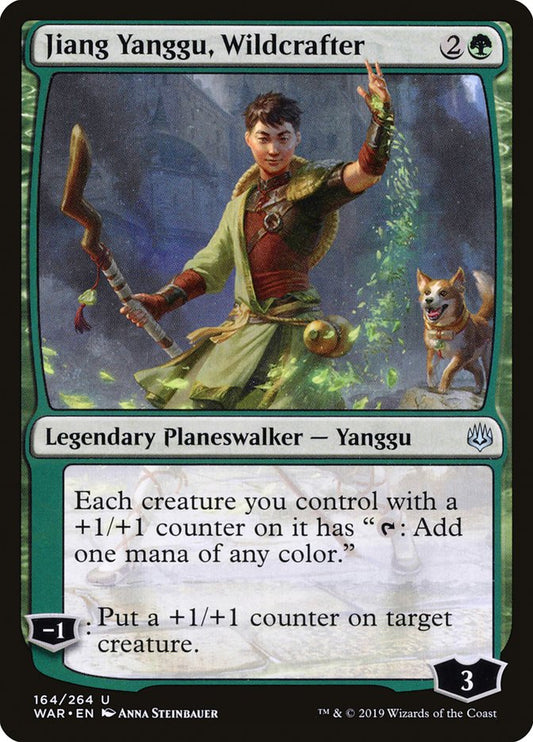Card Scan of Jiang Yanggu, Wildcrafter | WAR
