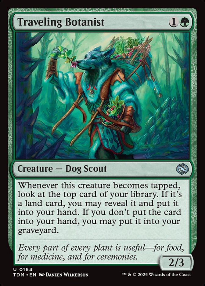 Card Scan of Traveling Botanist | TDM