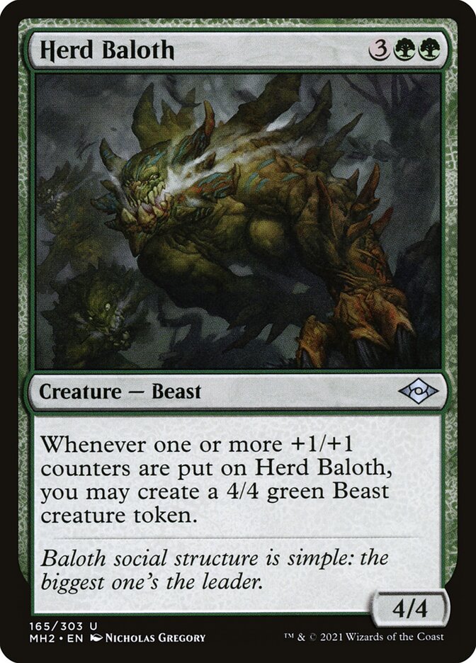 Card Scan of Herd Baloth | MH2