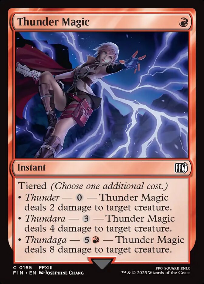 Card Scan of Thunder Magic | FIN