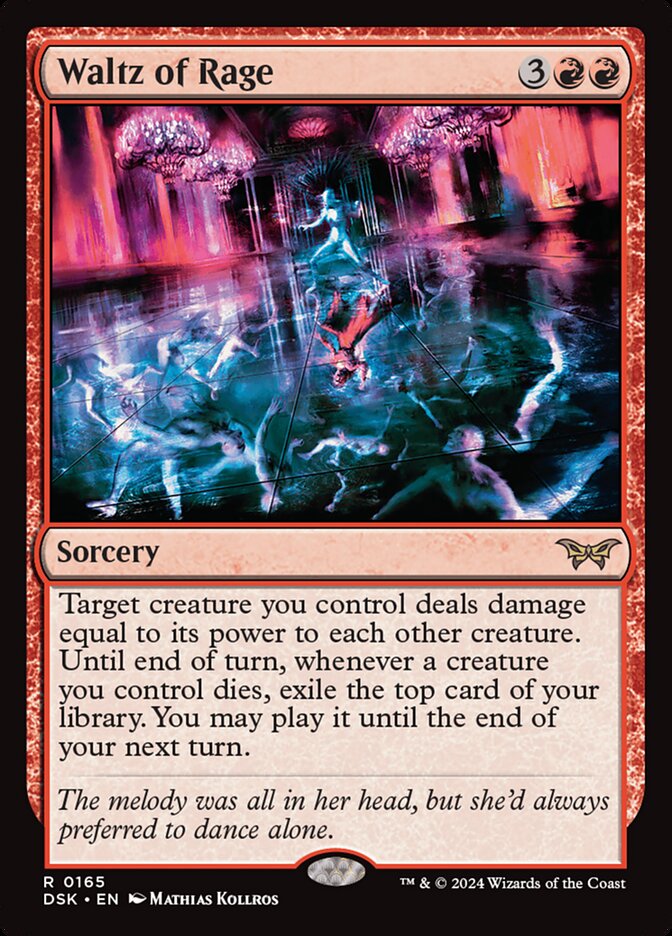 Card Scan of Waltz of Rage | DSK