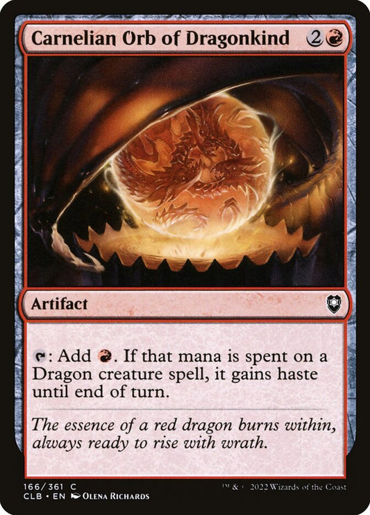 Carnelian Orb of Dragonkind | CLB
