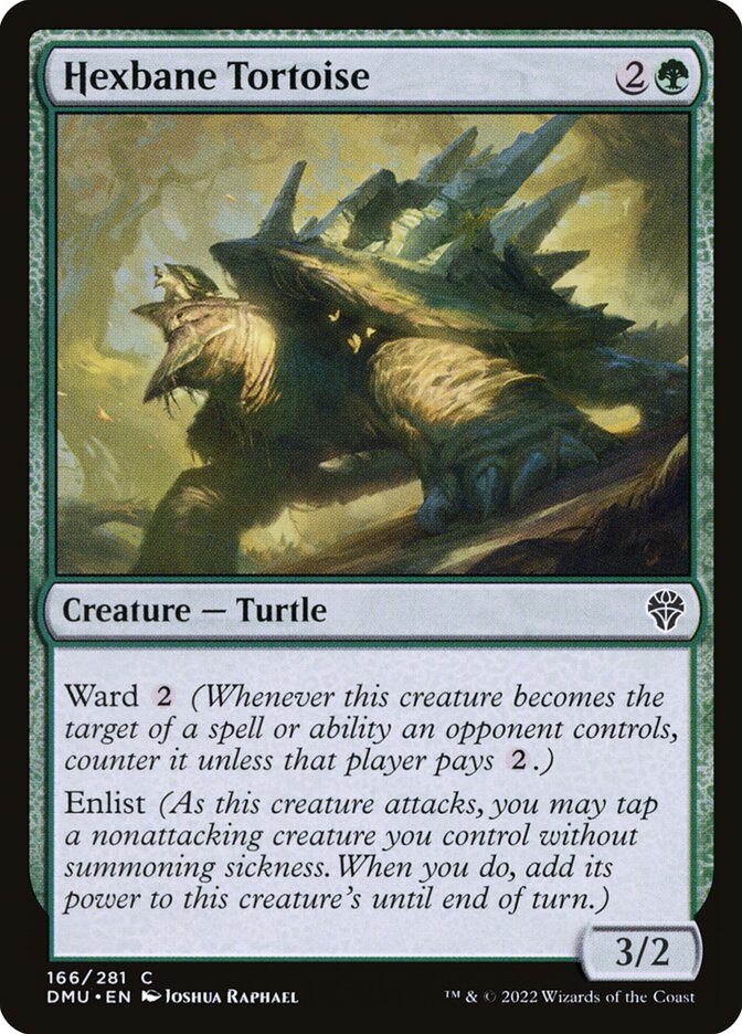 Card Scan of Hexbane Tortoise | DMU