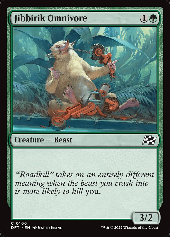 Card Scan of Jibbirik Omnivore | DFT