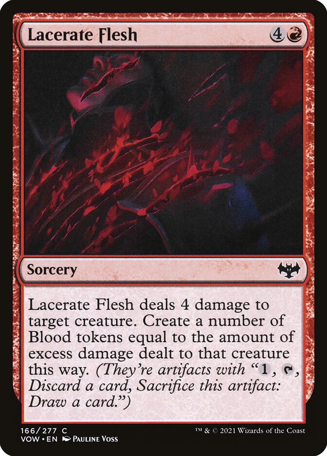 Card Scan of Lacerate Flesh | VOW