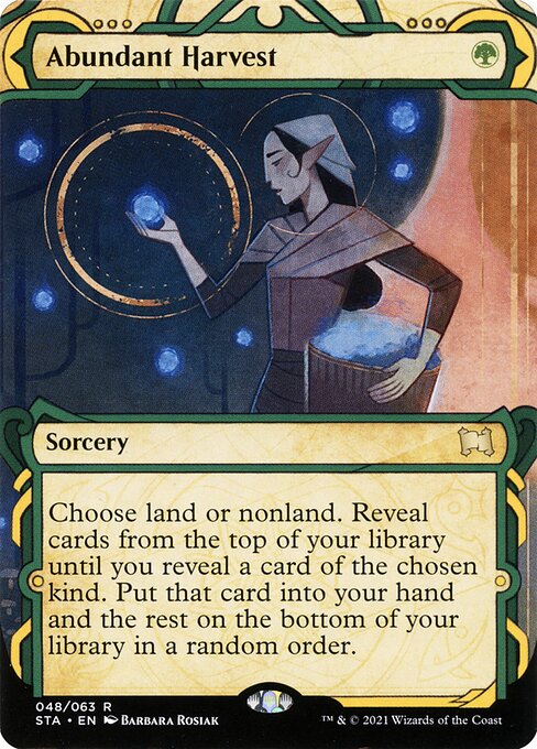 Abundant Harvest | STA (Showcase Foil) - Card Scan