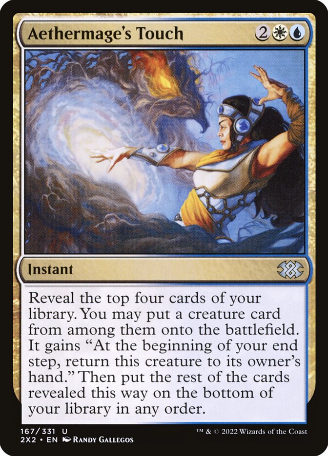 Card Scan of Aethermage's Touch | 2X2