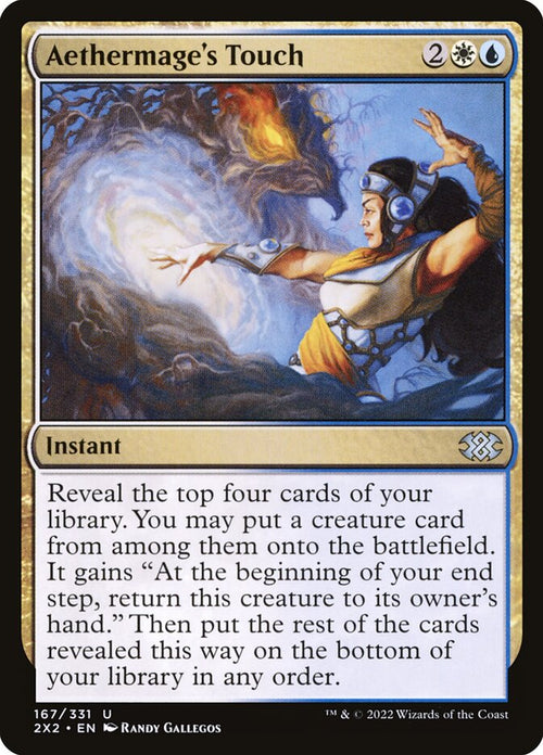 Card Scan of Aethermage's Touch | 2X2