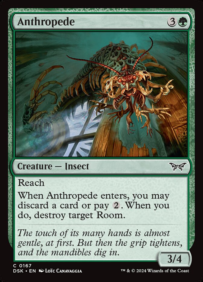 Card Scan of Anthropede | DSK