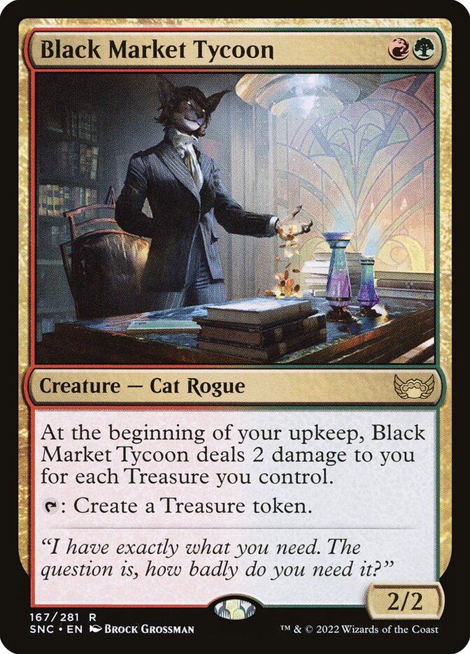 Card Scan of Black Market Tycoon | SNC