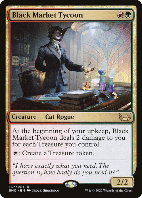 Card Scan of Black Market Tycoon | SNC