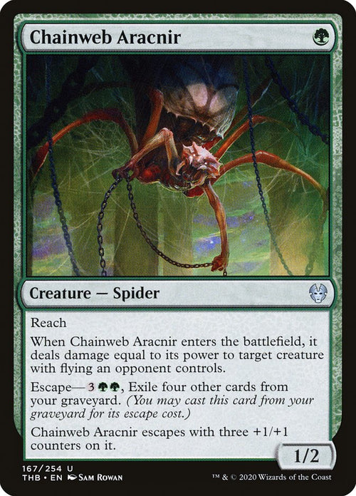 Card Scan of Chainweb Aracnir | THB