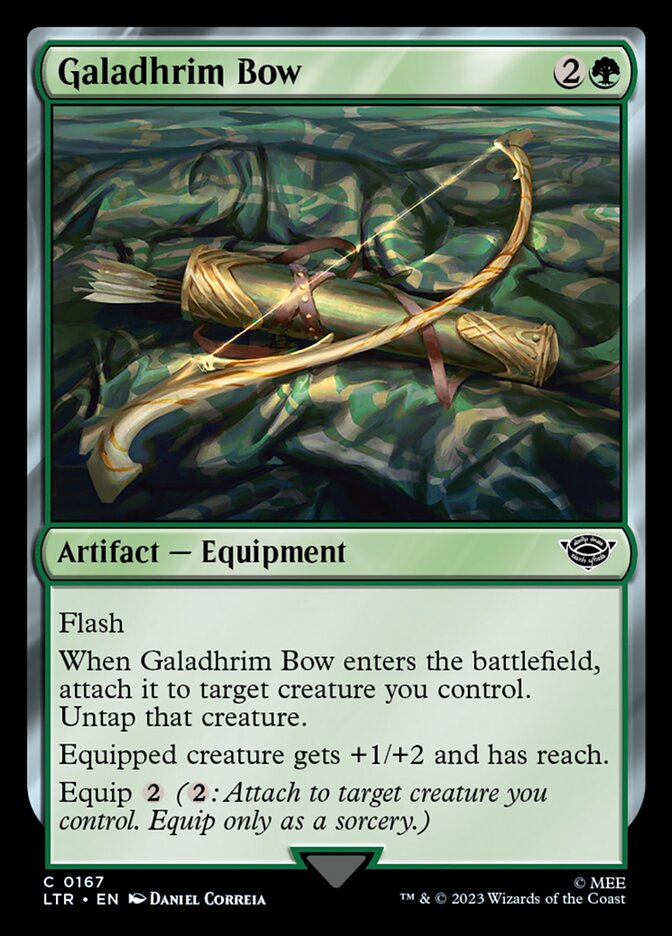 Card Scan of Galadhrim Bow | LTR