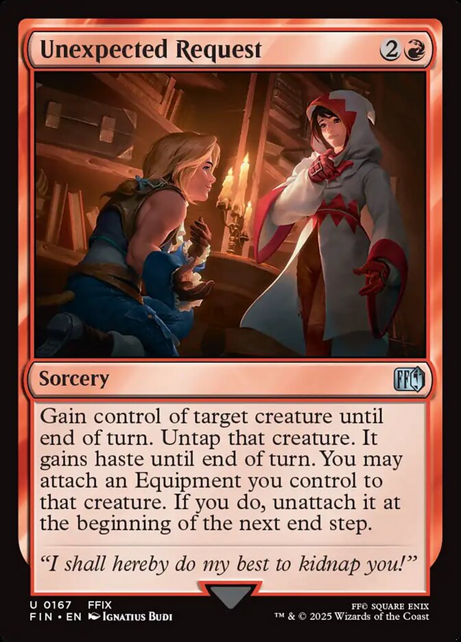 Card Scan of Unexpected Request | FIN