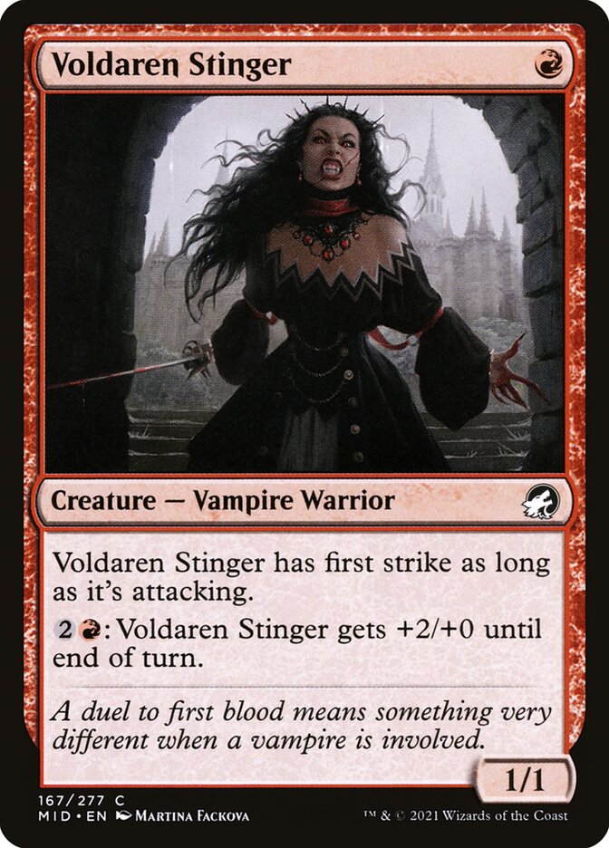 Card Scan of Voldaren Stinger | MID