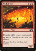 Card Scan of Wall of Fire | M15