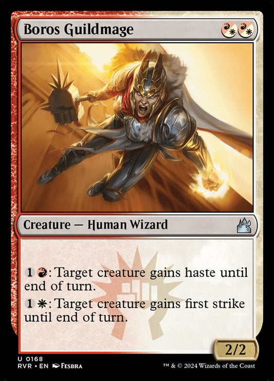 Card Scan of Boros Guildmage | RVR