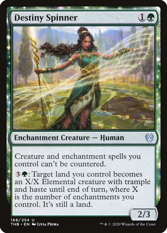 Card Scan of Destiny Spinner | THB
