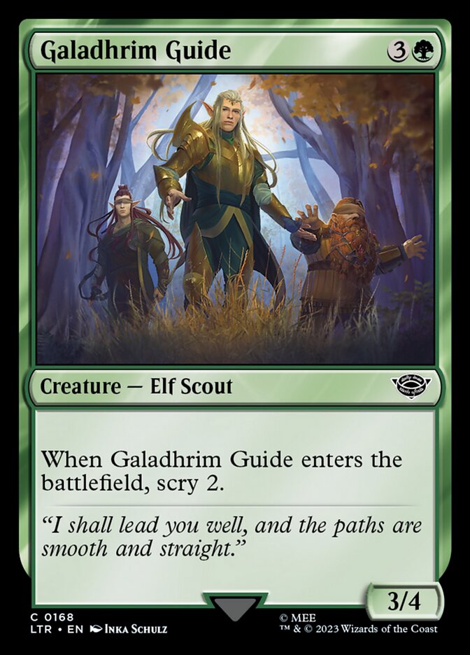 Card Scan of Galadhrim Guide | LTR