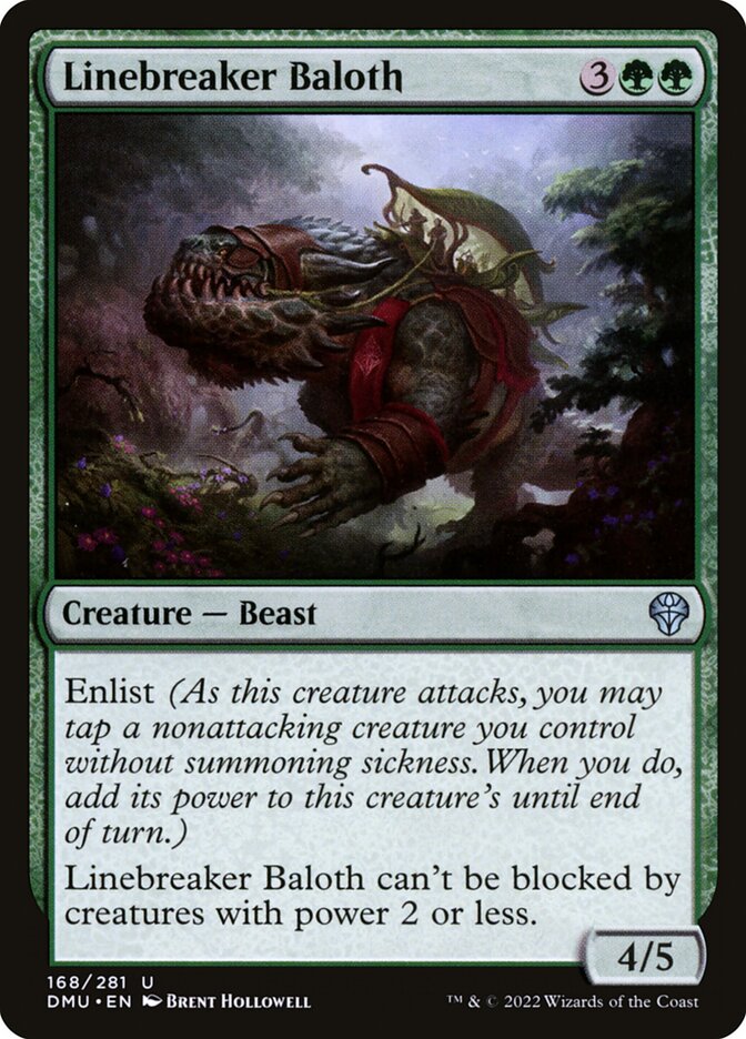 Card Scan of Linebreaker Baloth | DMU