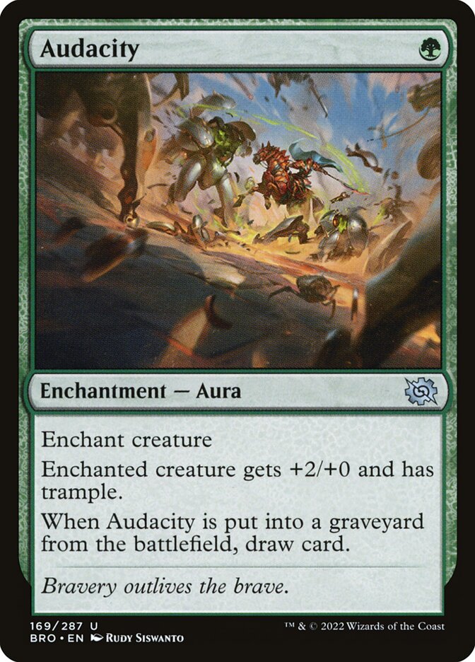 Card Scan of Audacity | BRO