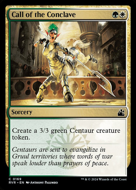 Card Scan of Call of the Conclave | RVR