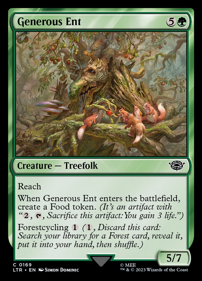 Card Scan of Generous Ent | LTR
