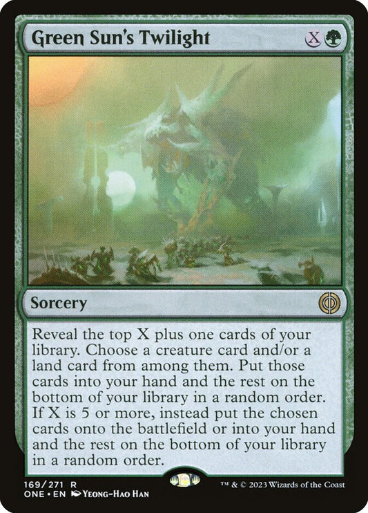 Green Sun's Twilight | ONE