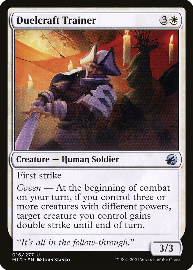 Card Scan of Duelcraft Trainer | MID