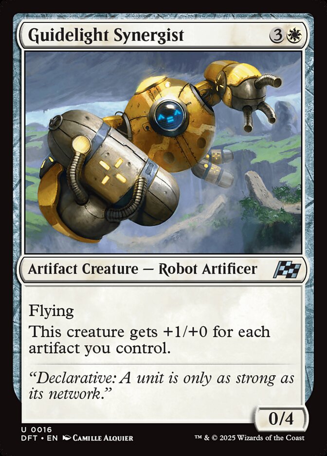 Card Scan of Guidelight Synergist | DFT