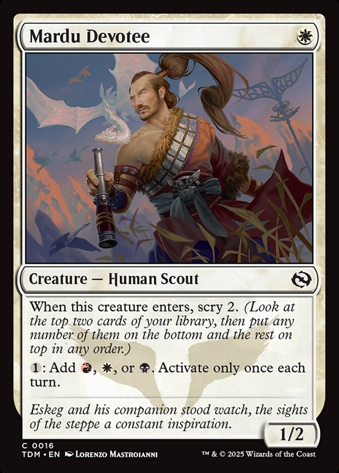 Card Scan of Mardu Devotee | TDM