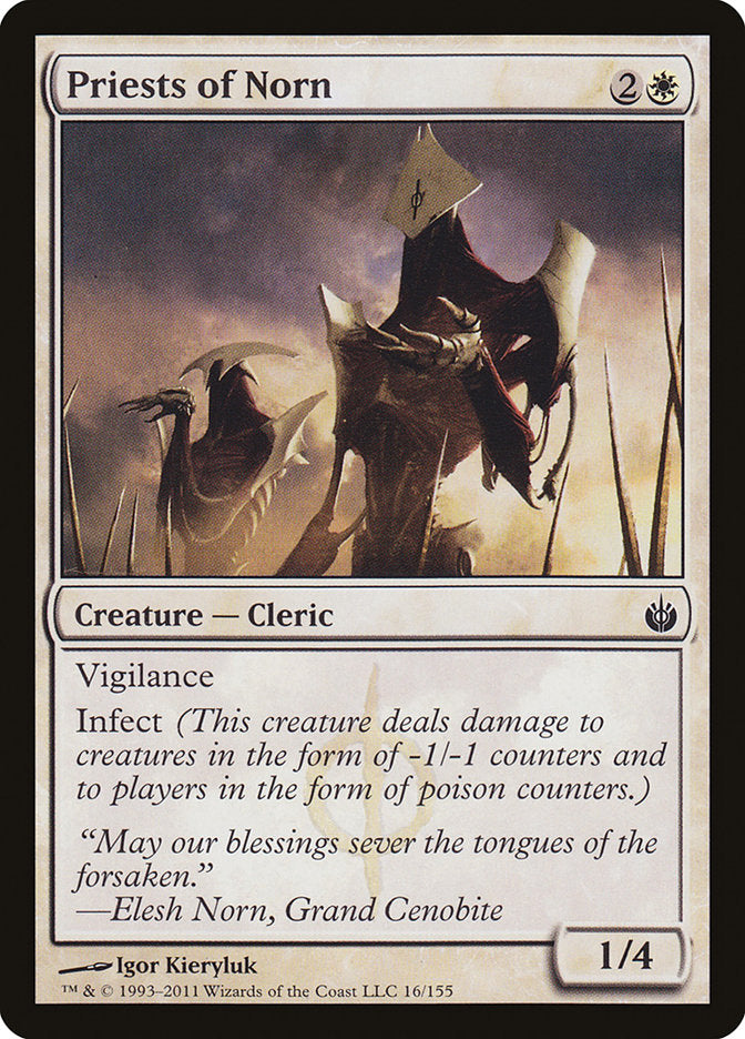 Card Scan of Priests of Norn | MBS
