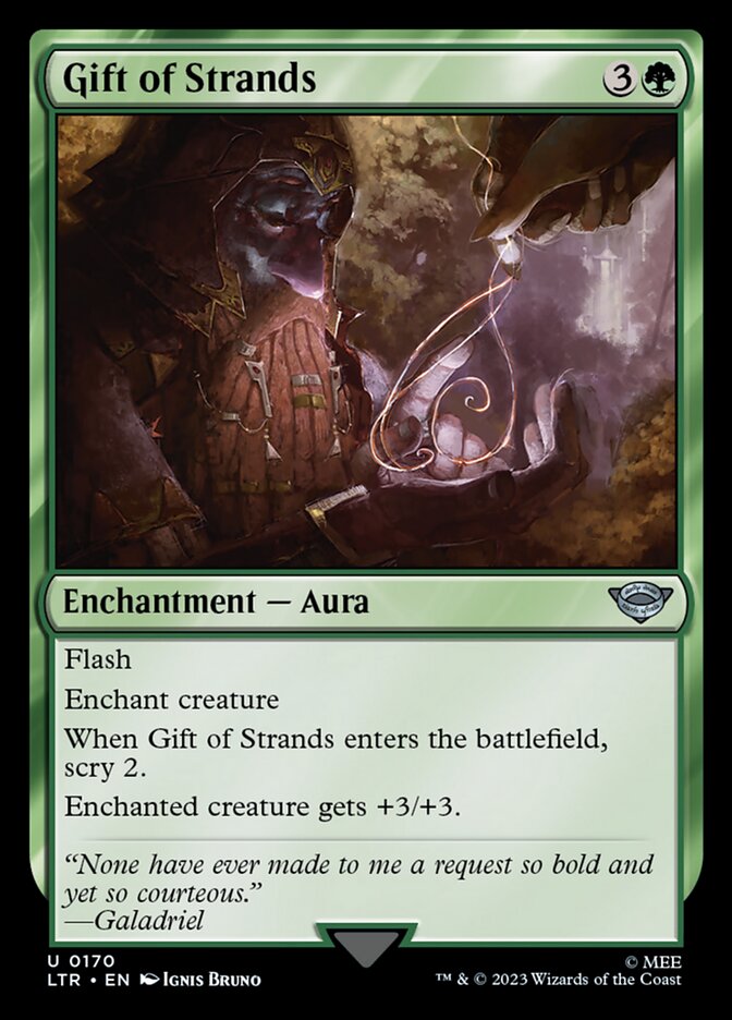 Card Scan of Gift of Strands | LTR