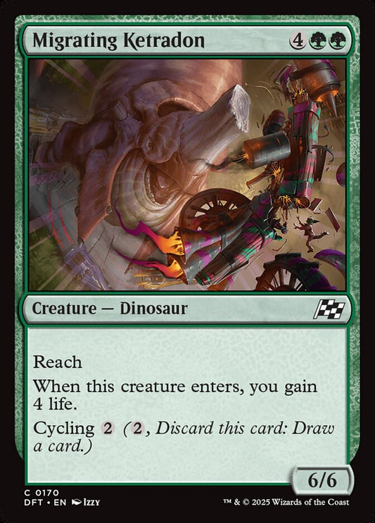 Migrating Ketradon | DFT