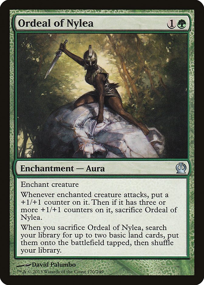 Card Scan of Ordeal of Nylea | THS
