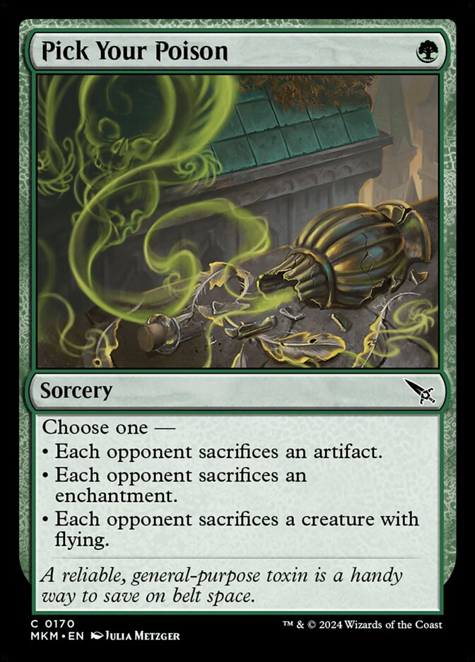 Card Scan of Pick Your Poison | MKM