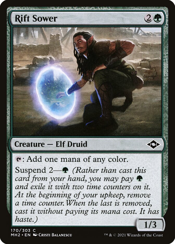 Card Scan of Rift Sower | MH2