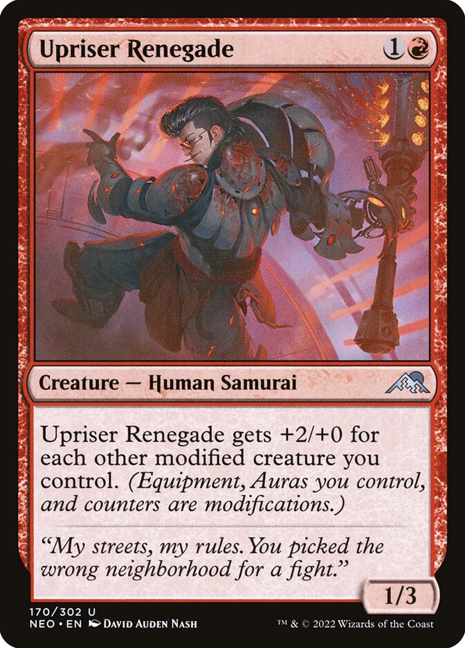Upriser Renegade | NEO
