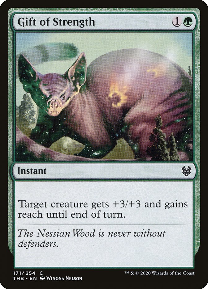 Card Scan of Gift of Strength | THB