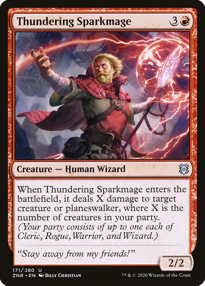 Thundering Sparkmage | ZNR