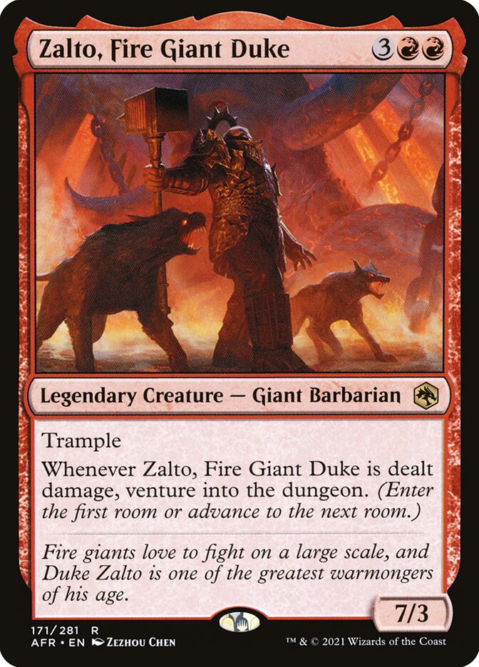 Zalto, Fire Giant Duke | AFR