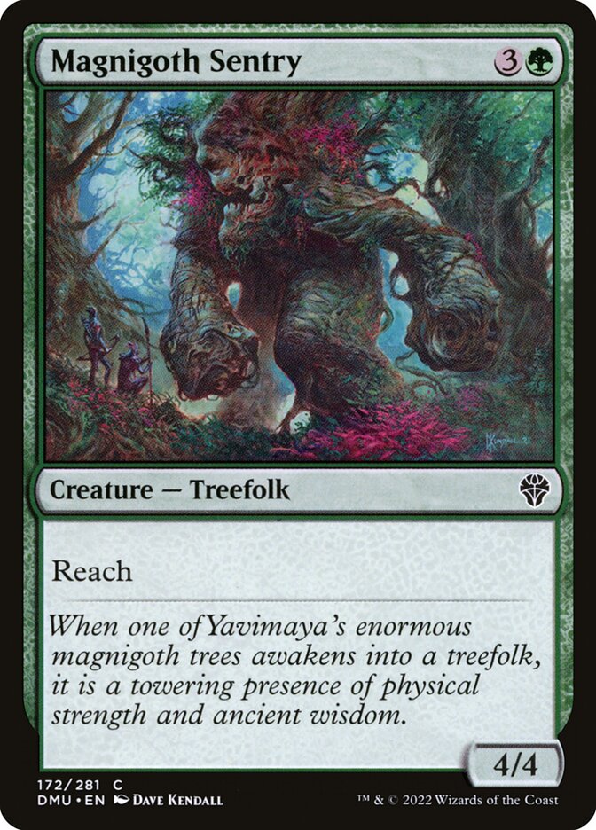 Card Scan of Magnigoth Sentry | DMU