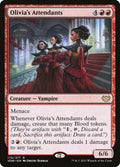 Card Scan of Olivia's Attendants | VOW